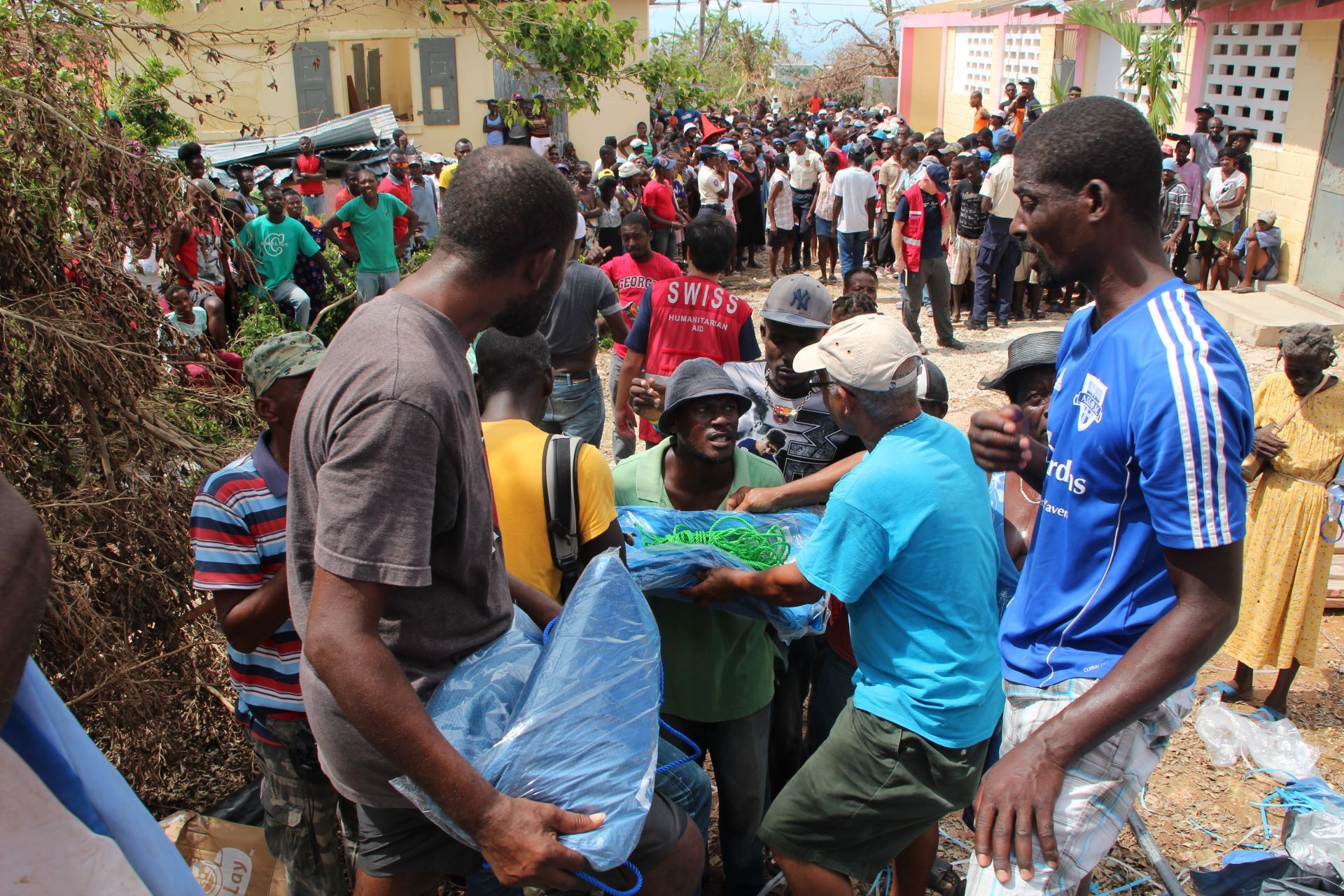 Haitian Community at work